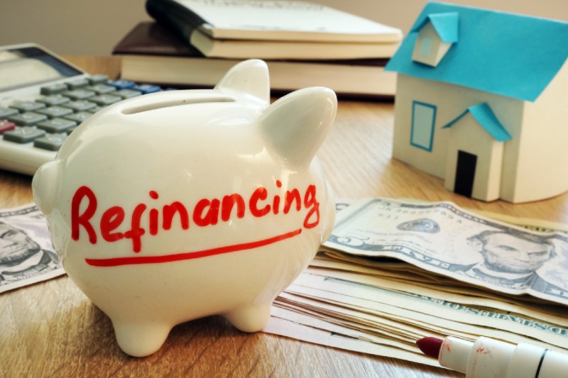 Refinancing Piggy Bank Cash Home