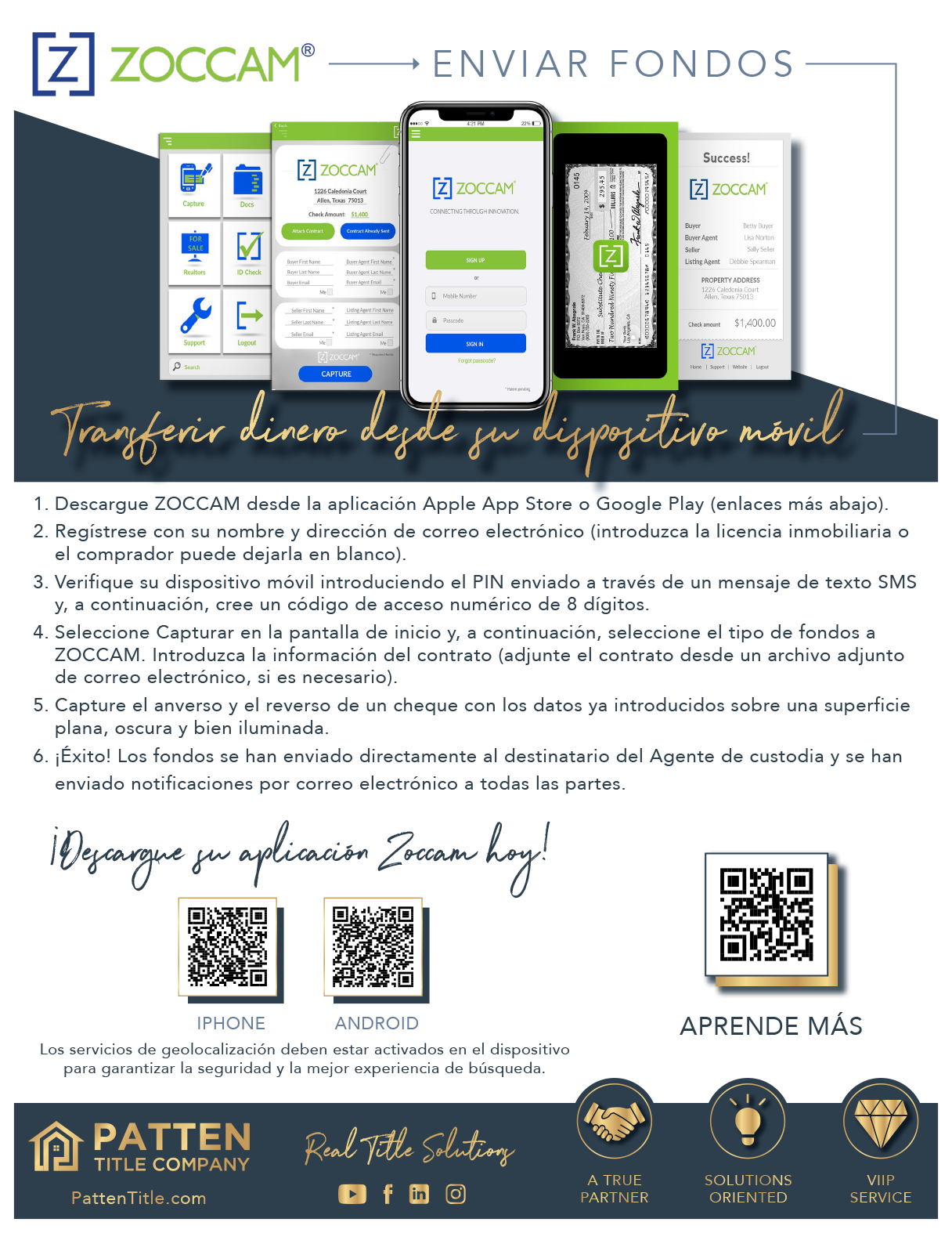 Zoccam Wiring Instructions_Spanish Patten Title Company