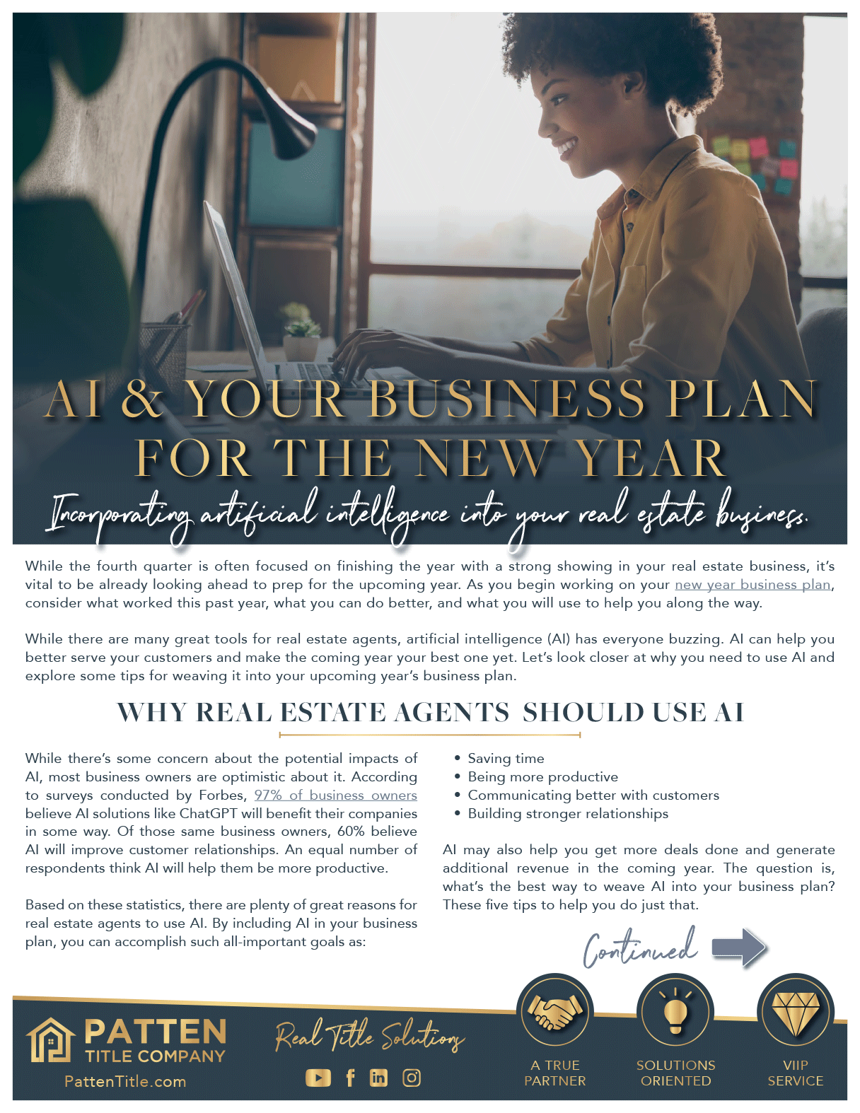 Using Ai In Your Business Plan Patten Title Company Using Ai In Your Business Plan Patten Title Company